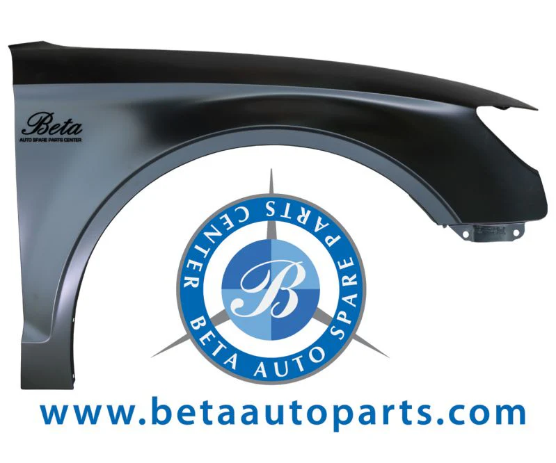 Audi A3 (2013-2019), Front Fender without SLP Hole - Steel (Right), Taiwan, 8V5821106A