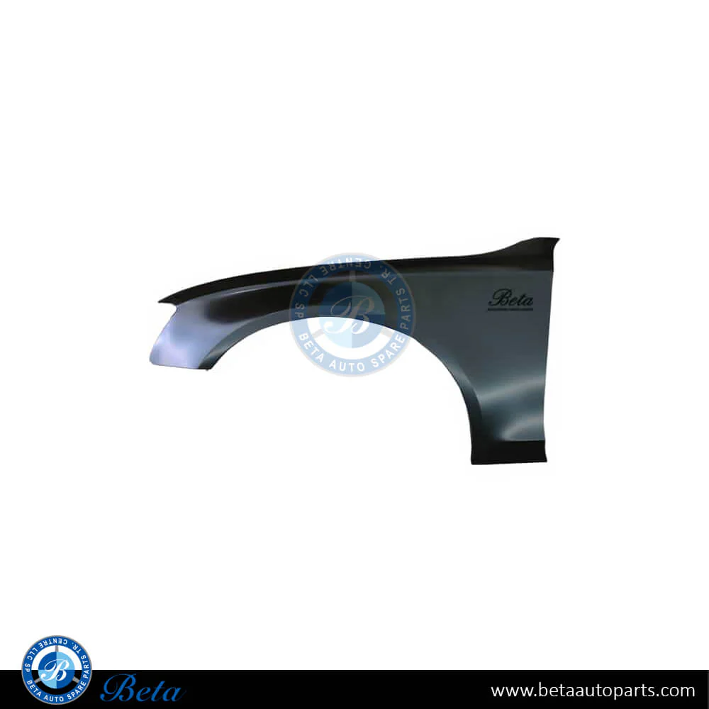 Audi A4 (2008-2011), Front Fender without SLP Hole - Steel (Left), Taiwan, 8K0821105A