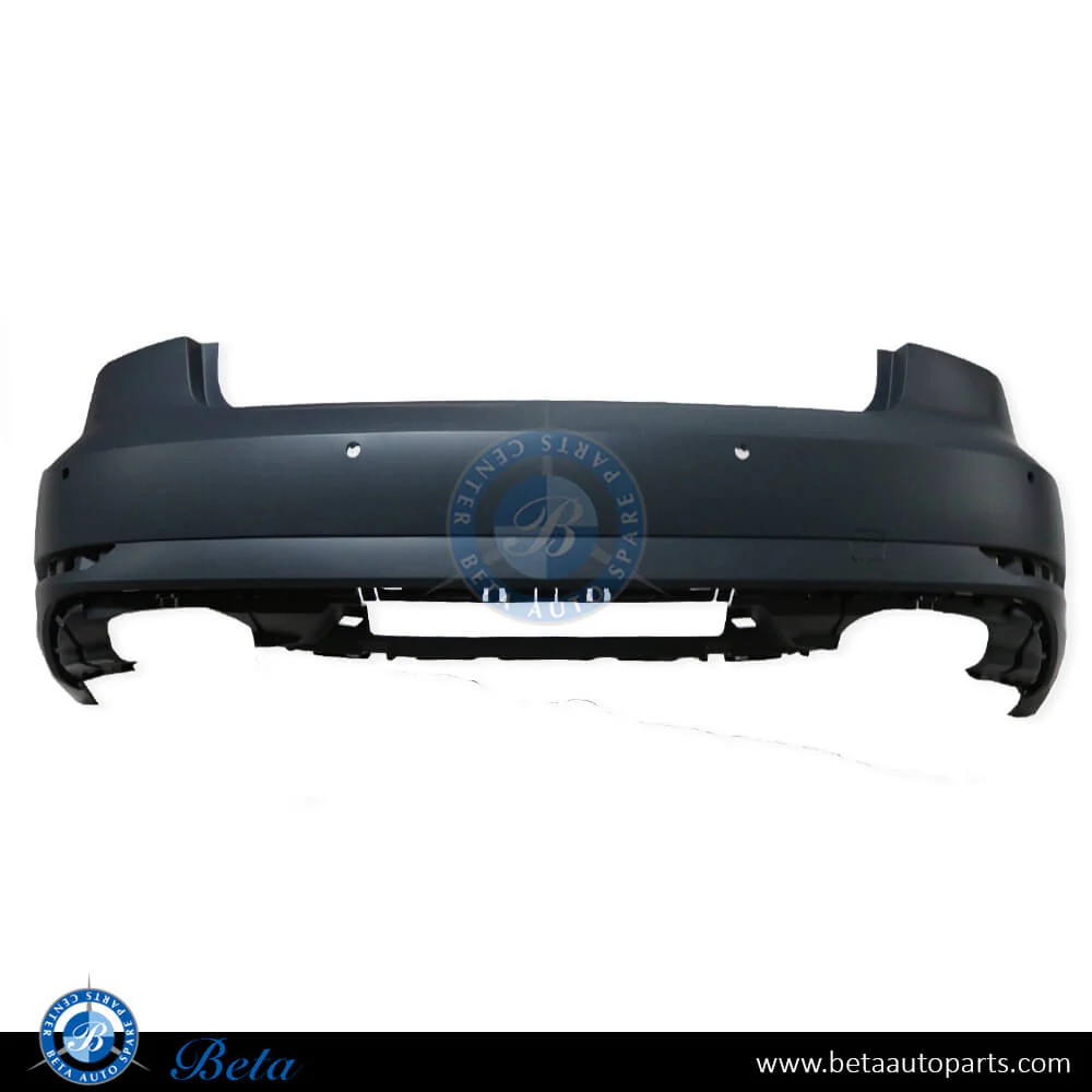Audi A3 S-Line (2017-2019), Rear Bumper with PDC, China, 8V5807067K