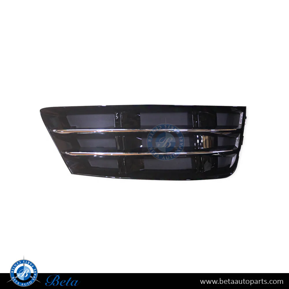 Audi A4 (2016-2019), Fog Lamp Cover with Chrome Moulding without Hole (Right), China, 8W0807682