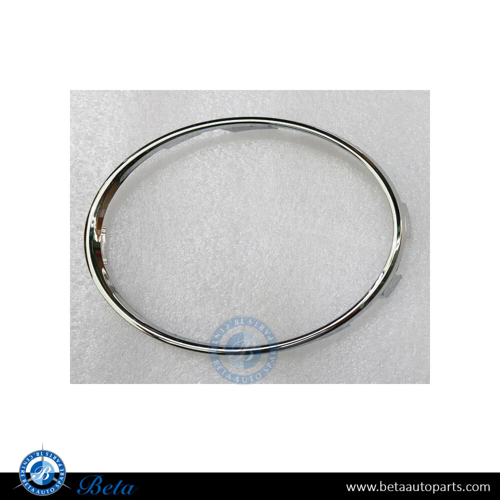 Audi A6 (2011-2014), Fog Lamp Cover Moulding - Chrome (Left), Taiwan, 4G88531012ZZ
