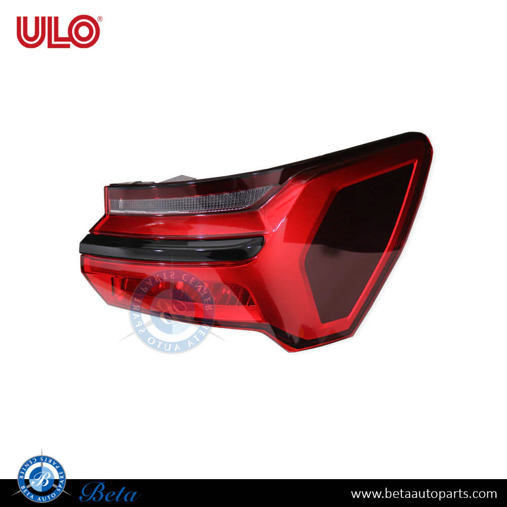 Audi A6 (2019-2024), Tail Lamp LED - Black  (Right), ULO, 4K5945070A / 4K5945224