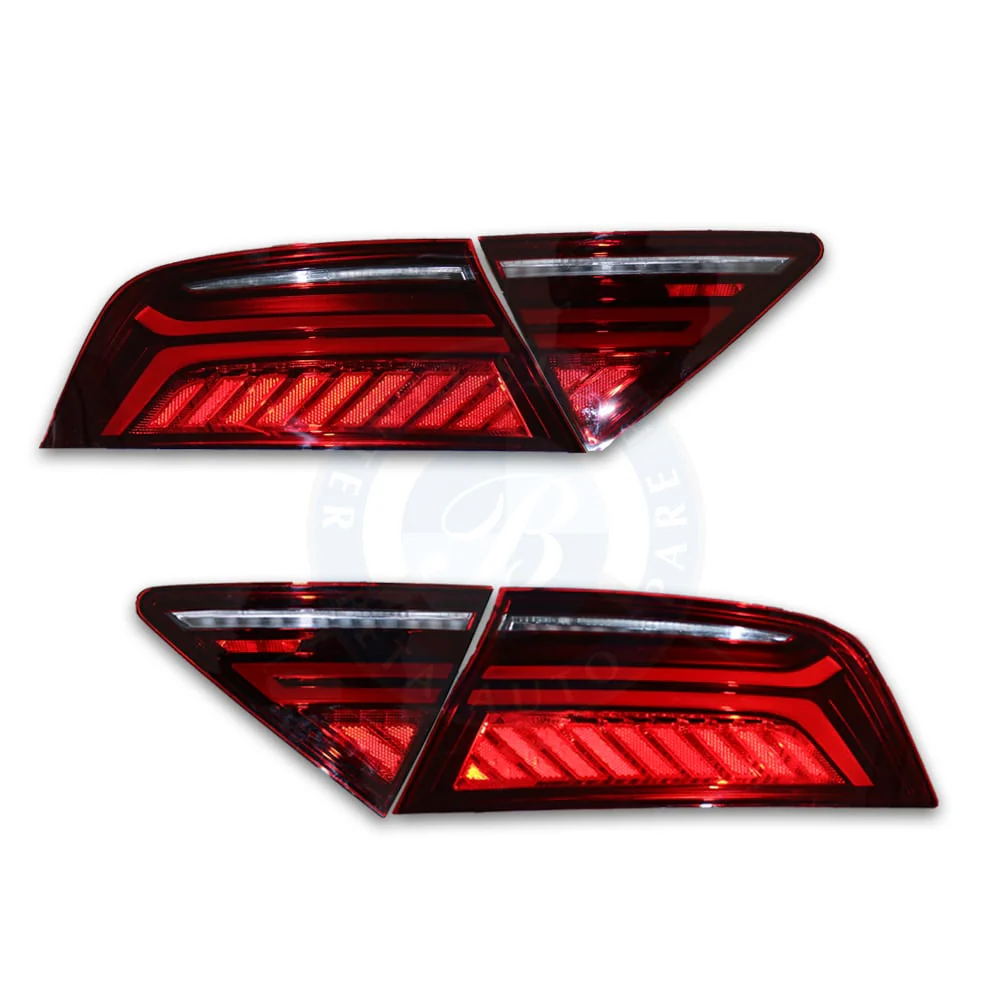 Audi A7 (2011-2018), Tail Lamp Upgrade to 2015 LED Look, China, 4G8945095 / 4G8945096