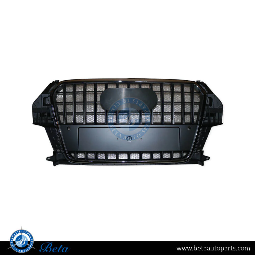 Audi Q3 (2012-2014), Radiator Grille with PDC, China, 8U0853651J