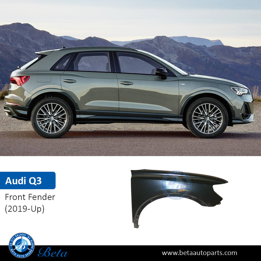 Audi Q3 (2019-2025), Front Fender Steel (Right), Taiwan, 83A821022 - Image 2