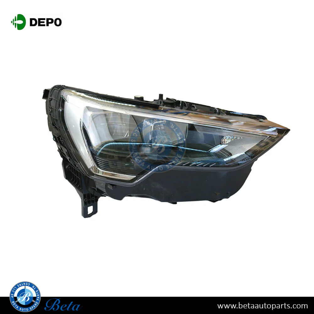 Audi Q3 (2019-2025), Headlamp LED (Right), Depo, 83A941012