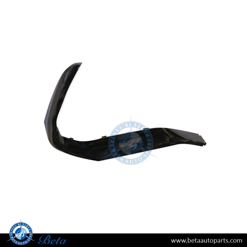 Audi Q3 Standard / S-Line (2019-2025), Rear Diffuser Moulding - Gloss Black (Left), China, 83F807967T94