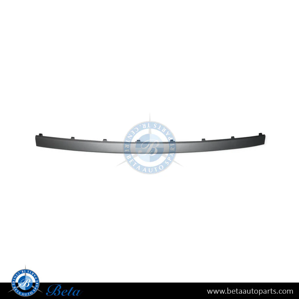 Audi Q3 Standard / S-Line (2019-2025), Rear Diffuser Moulding - Silver (Center), China, 83F807578TB2