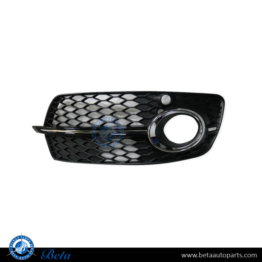 Audi Q5 S-Line (2013-2017), Fog Lamp Cover with Hole (Right), China, 8R0807682N