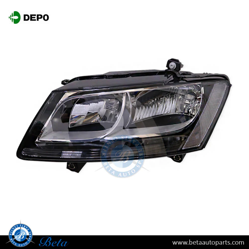 Audi Q5 (2013-2017), Headlamp Normal (Left), Depo, 8R0941003AM