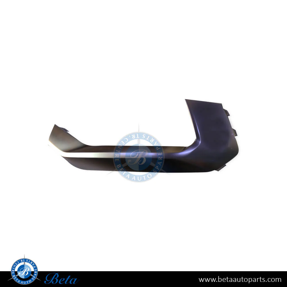 Audi Q5 Sportsback S-Line (2021-2024), Rear Diffuser Outer Moulding Silver (Left), China, 80F8079673Q7