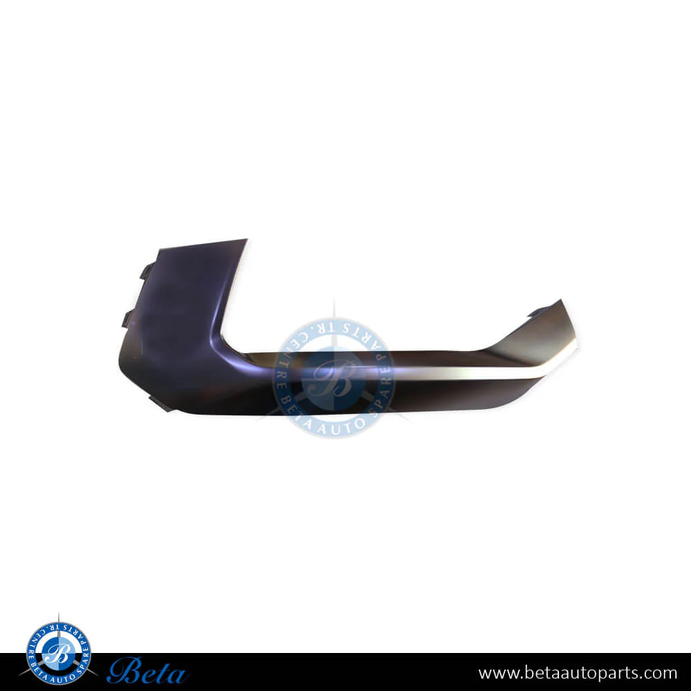 Audi Q5 Sportsback S-Line (2021-2024), Rear Diffuser Outer Moulding Silver (Right), China, 80F8079683Q7