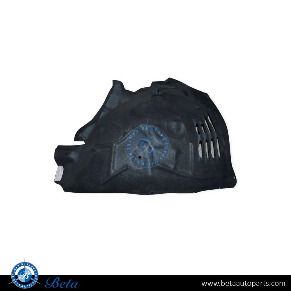 Audi Q8 (2019-Up), Front Wheel Fender Liner Front Half for Petrol Flannel (Right), China, 4M8821172E, 4M8821172G, 4M8821172K