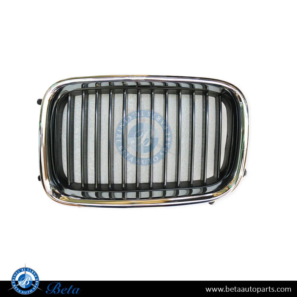 BMW 3 Series E36 (1991-1997), Radiator Grille Chrome (Left), Taiwan, 51138122237