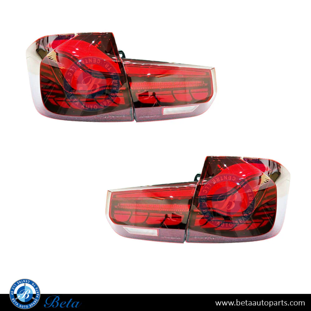 BMW 3 Series F30 (2012-2018), Tail Lamp Upgrade to F82 M4 CS Look, China, 63217369117 / 63217369118