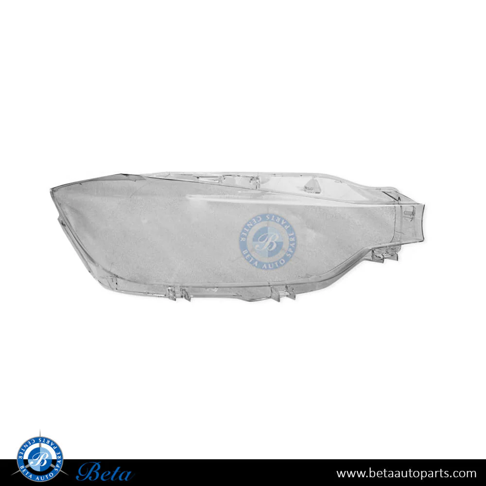 BMW 3 Series F30 LCI (2016-2018), Headlamp Lens (Right), China, 63117419634 / 63118492474