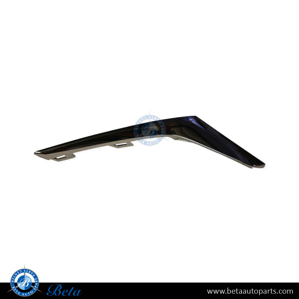 BMW 3 Series G20 (2019-2022), Front Bumper Lower Grille Lower Moulding Luxury - Chrome (Left), Taiwan, 51117471523