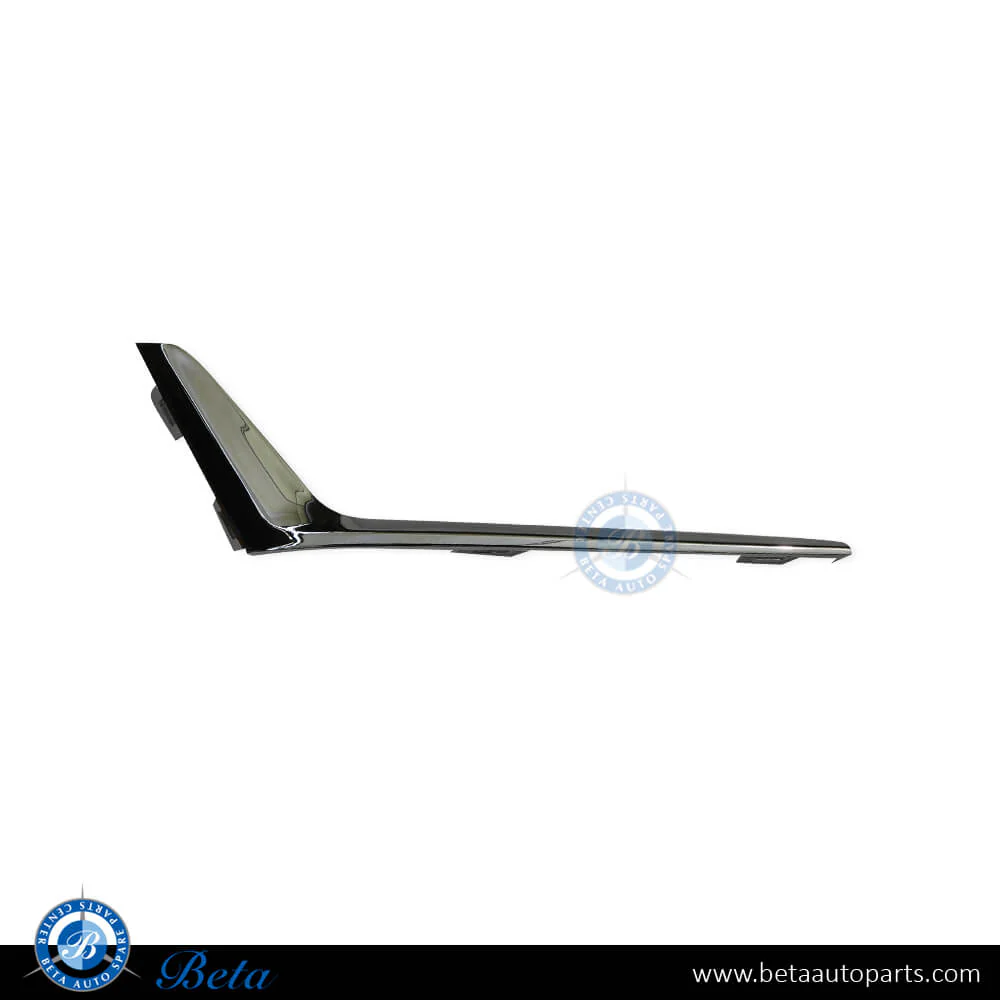 BMW 3 Series G20 (2019-2022), Front Bumper Lower Grille Upper Moulding Luxury - Chrome (Right), China, 51117471522
