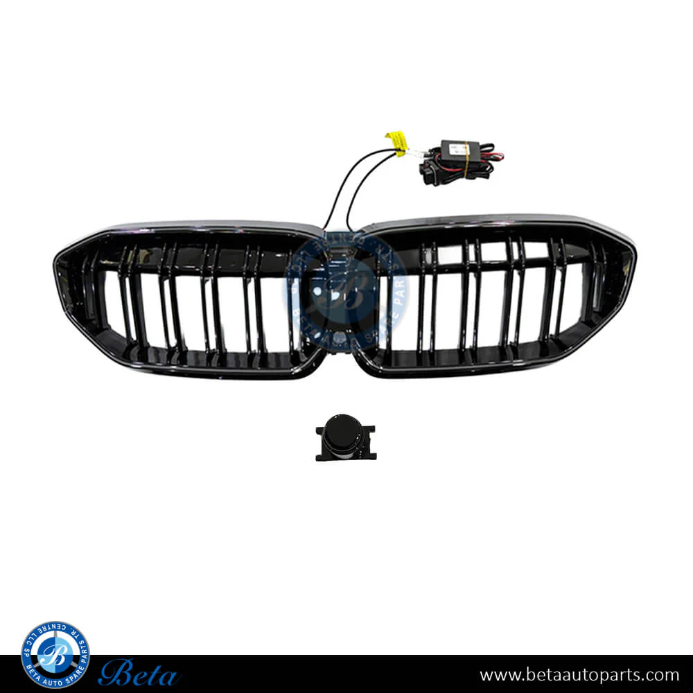 BMW 3 Series G20 (2019-2022), Radiator Grille M Look with LED, China, 51138072085