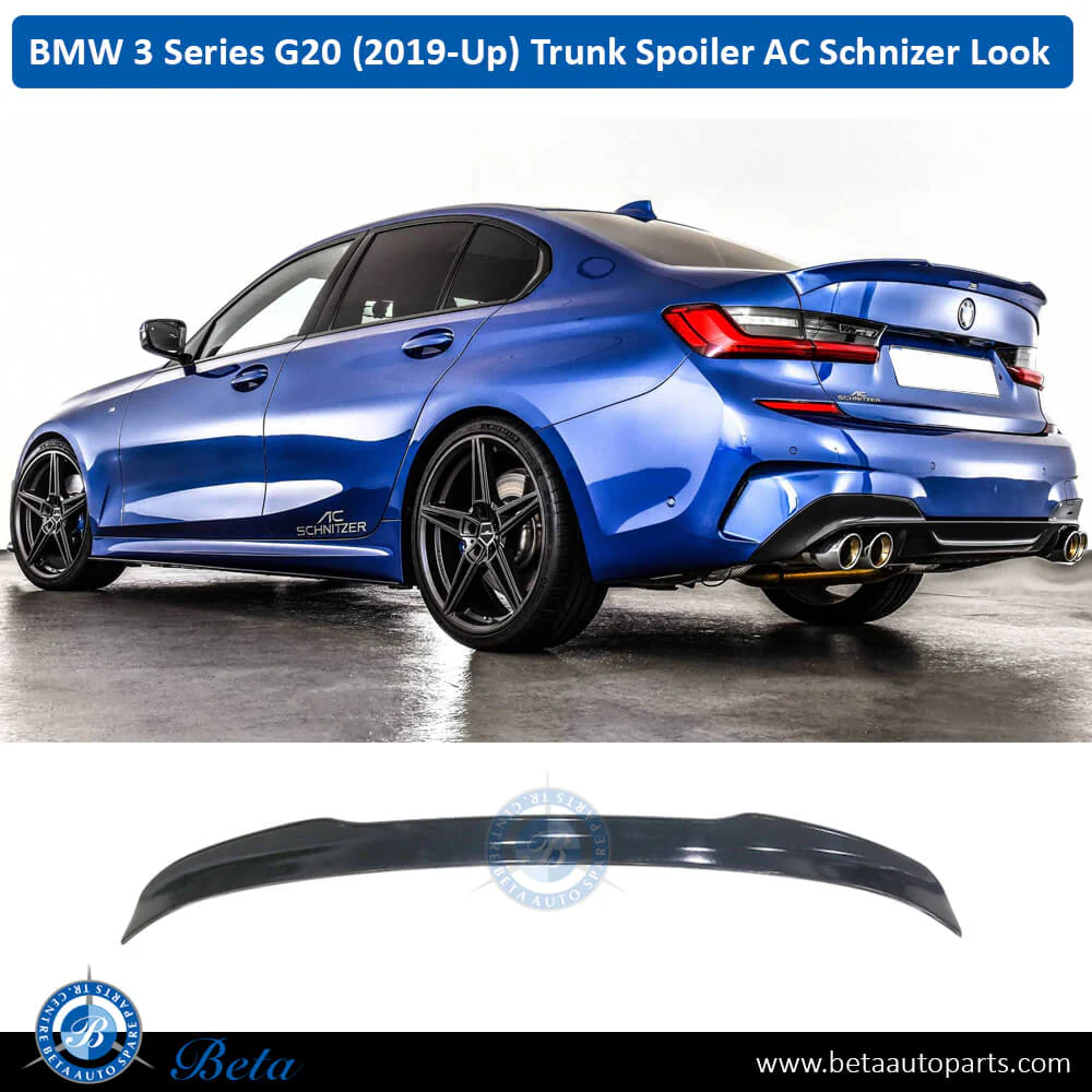 BMW 3 Series G20 (2019-Up), Trunk Spoiler AC Schnizer Look, China, 51628092947 - Image 2