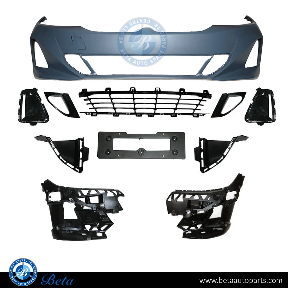 BMW 3 Series G20 LCI (2023-Up), Front Bumper Luxury with PDC / Park Assist, China, 51115A695E6