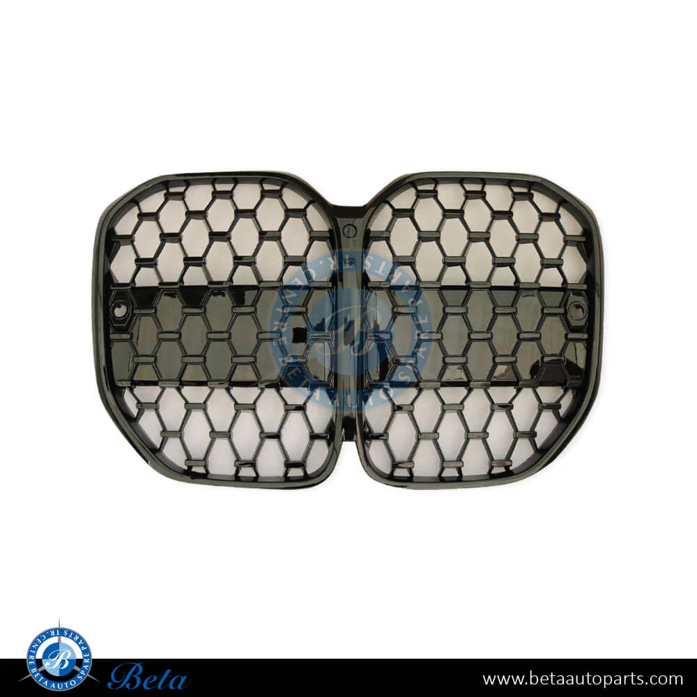BMW 4 Series G22 (2021-Up), Radiator Grille M-Tek with Camera Hole (Black), China, 51138078549