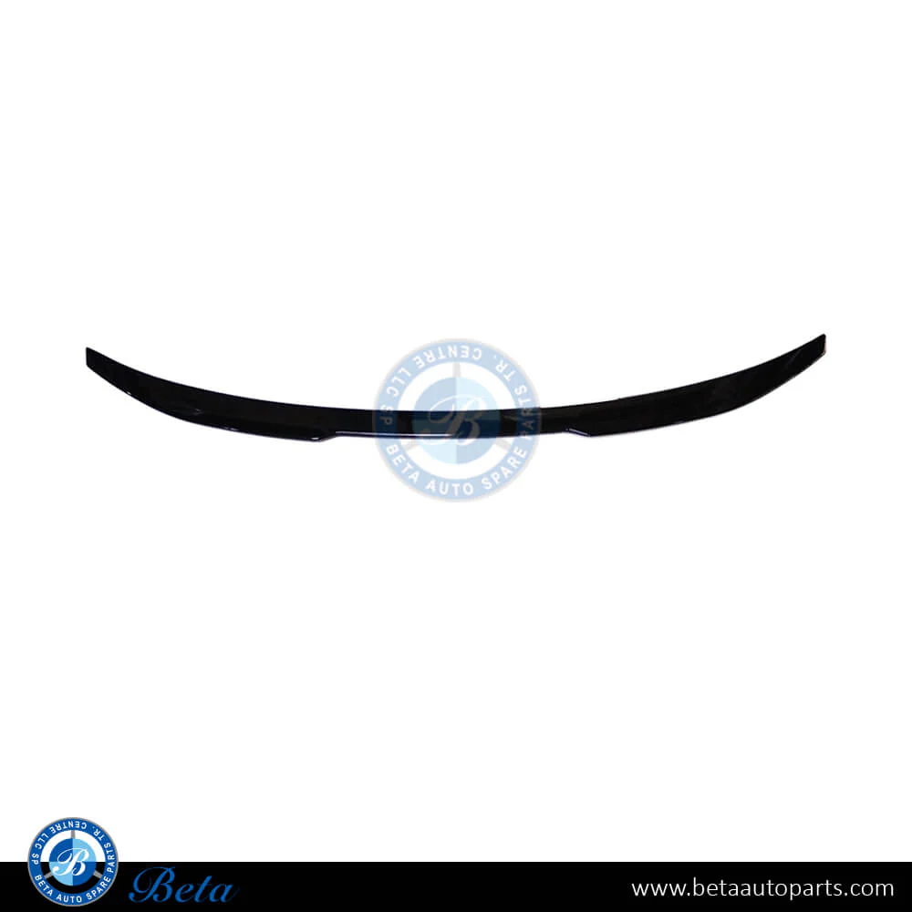 BMW 4 Series G22 (2021-Up), Trunk Spoiler (Black), China, 51625A09D51
