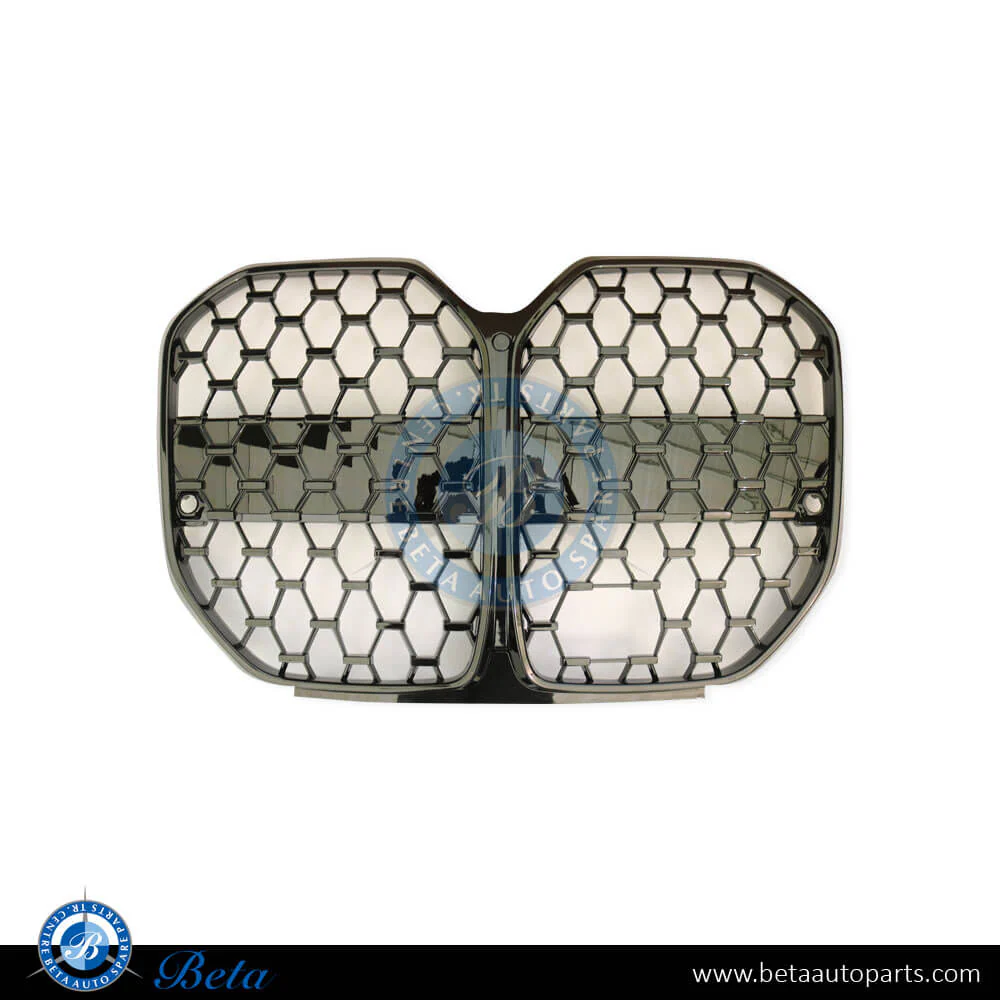 BMW 4 Series G26 (2021-Up), Radiator Grille M-Tek with ACC with Camera Hole (Black), China, 51139466886
