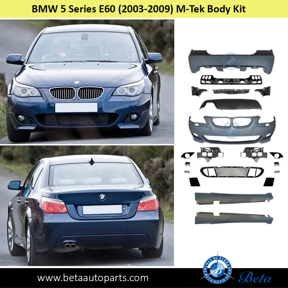 BMW 5 Series E60 (2003-2007), Body Kit M-Tek, China - Image 2