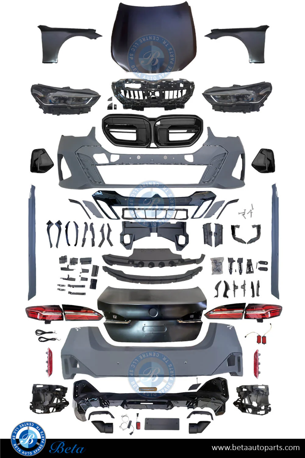 BMW 5 Series F10 (2010-2013), Body Kit Conversion Upgrade to G60 M-Tek Look, China - Image 3