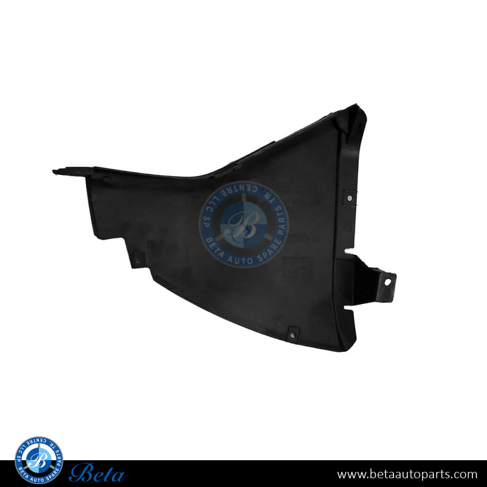 BMW 5 Series F10 (2010-2016), Front Wheel Fender Liner Triangular Cover M-Tek (Right), 51758045196