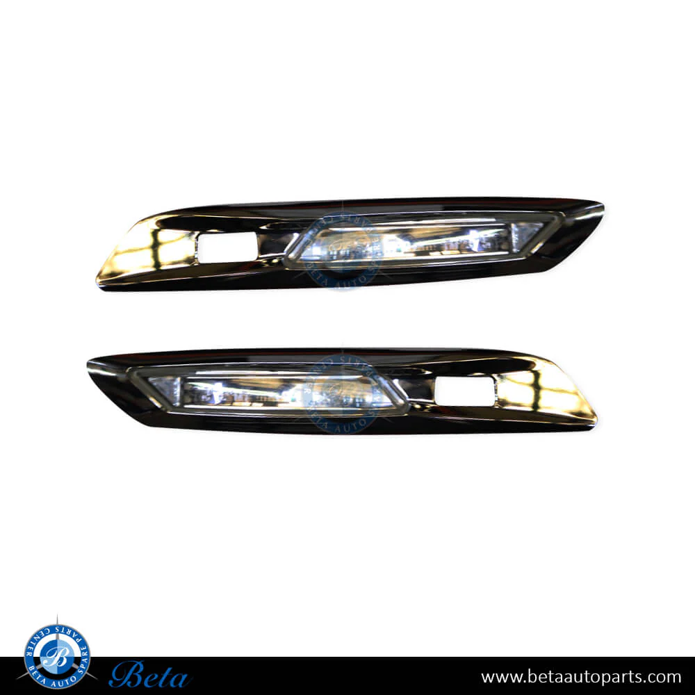 BMW 5 Series F10 LCI (2014-2016), Decoration Plate Set, China, 63137154164 / 63137154168