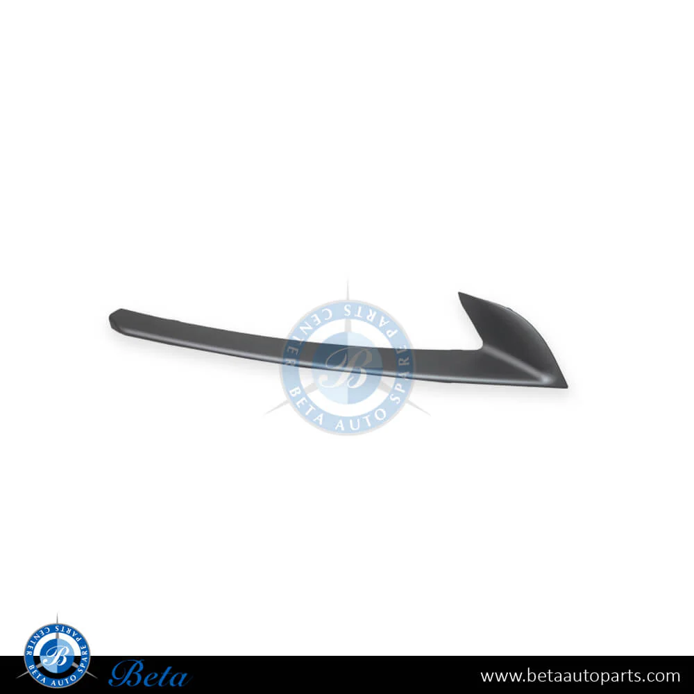 BMW 5 Series F10 LCI (2014-2016), Fog Lamp Cover Moulding for LED Fog Lamp - Chrome (Left), Taiwan, 51117331765