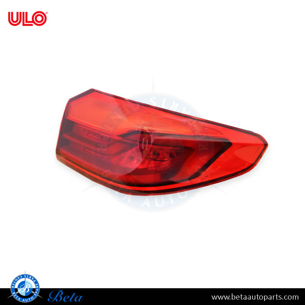 BMW 5 Series G30 (2017-2020), Tail Lamp - USA Type (Right), ULO, 63217376470