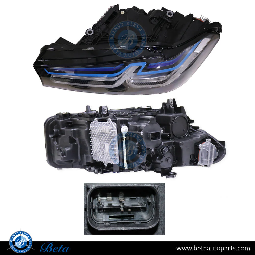 BMW 5 Series G30 (2017-2020), Headlamp Upgrade from LED to 2021 LCI Laser Look, China, 63117214951 / 63117214952 - Image 2