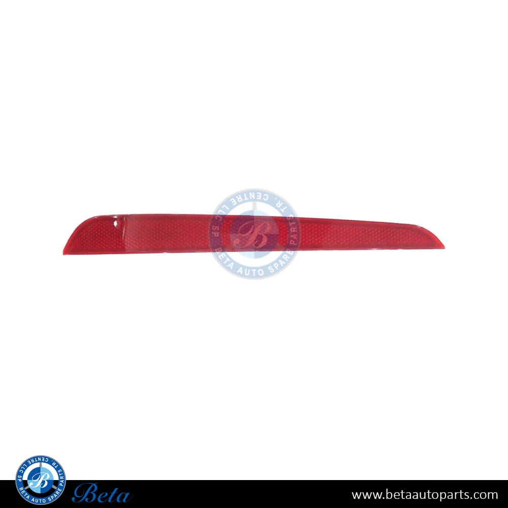 BMW 5 Series G30 (2017-2020), Rear Bumper Reflector (Left), China, 63147388765