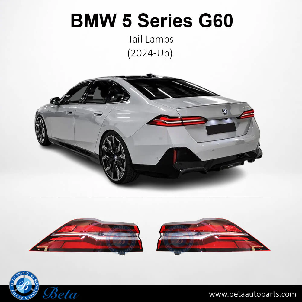 BMW 5 Series G60 (2024-Up), Tail Lamp (Right), China, 63215A01AC6 / 63214B0F7D4 - Image 2