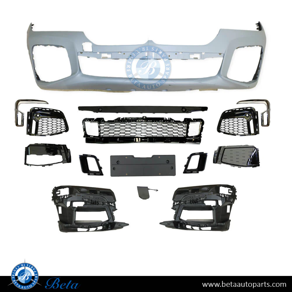 BMW 7 Series G11 / G12 LCI (2020-2022), Front Bumper M-Tek with Park Assist with ACC with Remote Parking, China