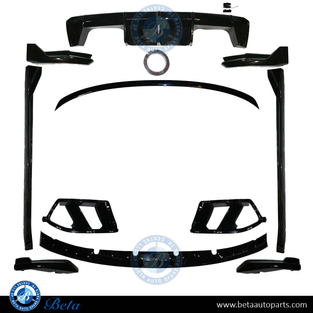 BMW M3 G80 (2019-Up), Spoiler Kit Upgrade to M-Performance Look, China