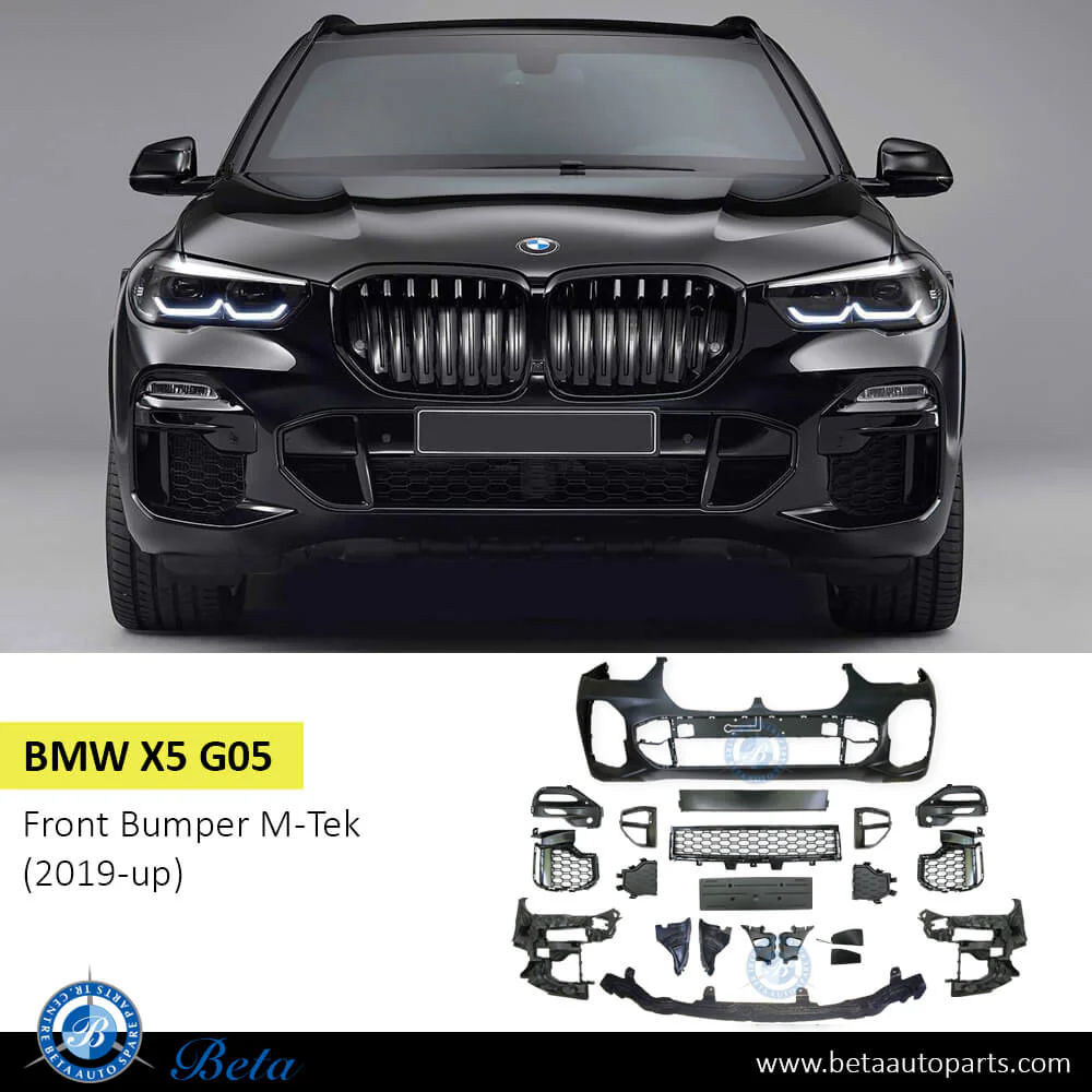 BMW X5 G05 (2019-2023), Front Bumper M-Tek without ACC, China - Image 2