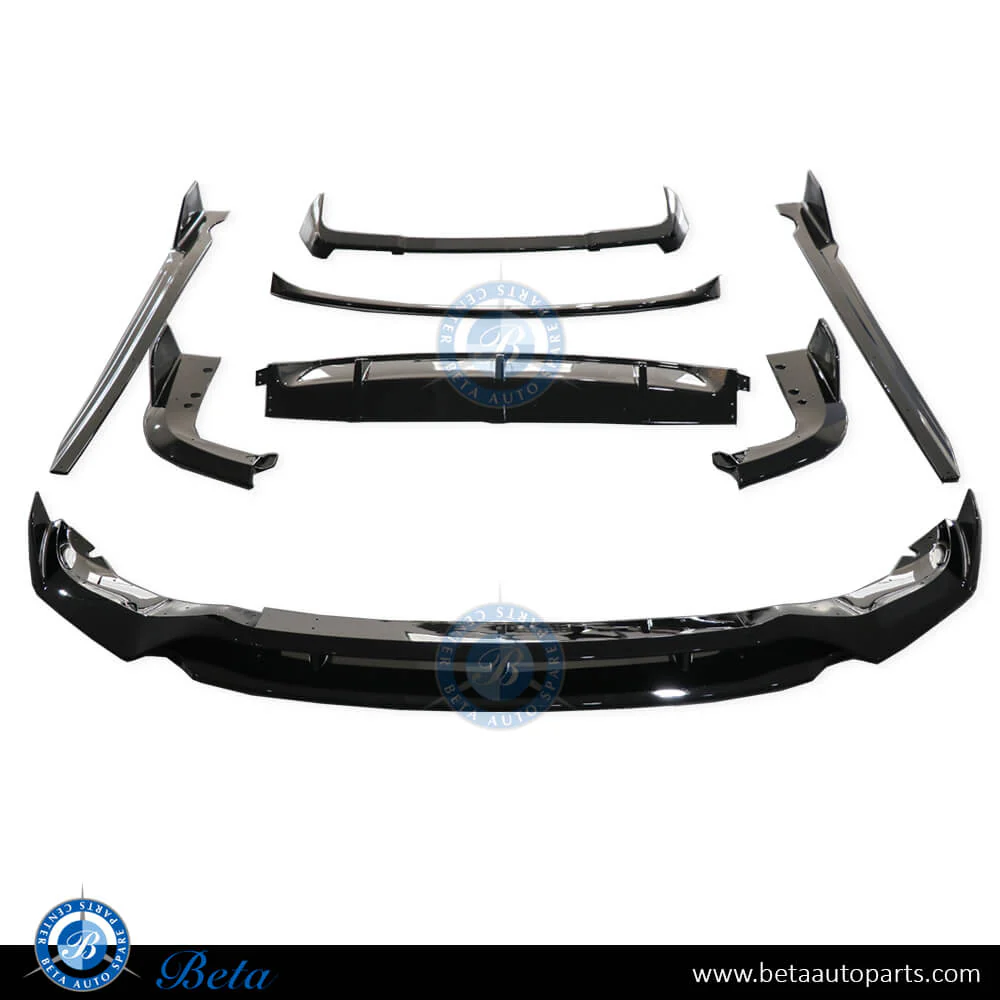 BMW X5 G05 (2019-2023), Spoiler Kit Black Knight Look for M-Tek (Gloss Black), China