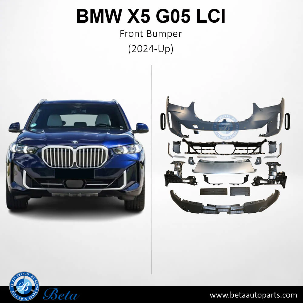 BMW X5 G05 LCI (2024-Up), Front Bumper, China, 51115A45329 - Image 2