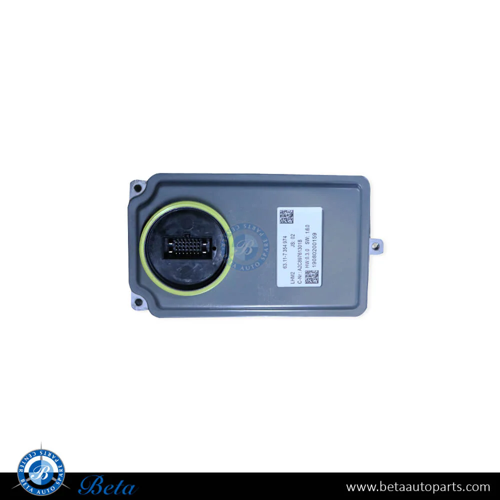 BMW X5 / X6 F15 / F16 (2014-2019), LED Control Unit for Adaptive LED Headlamp, China, 63117354974