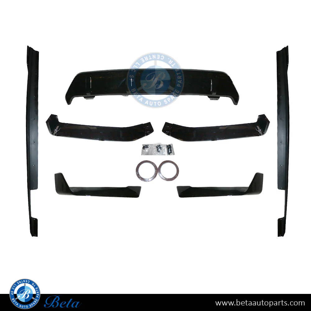 BMW X6 G06 LCI (2024-Up), Spoiler Kit Black Knight Look, China