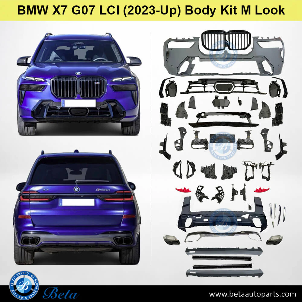 BMW X7 G07 LCI (2023-Up), Body Kit M Look, China - Image 2
