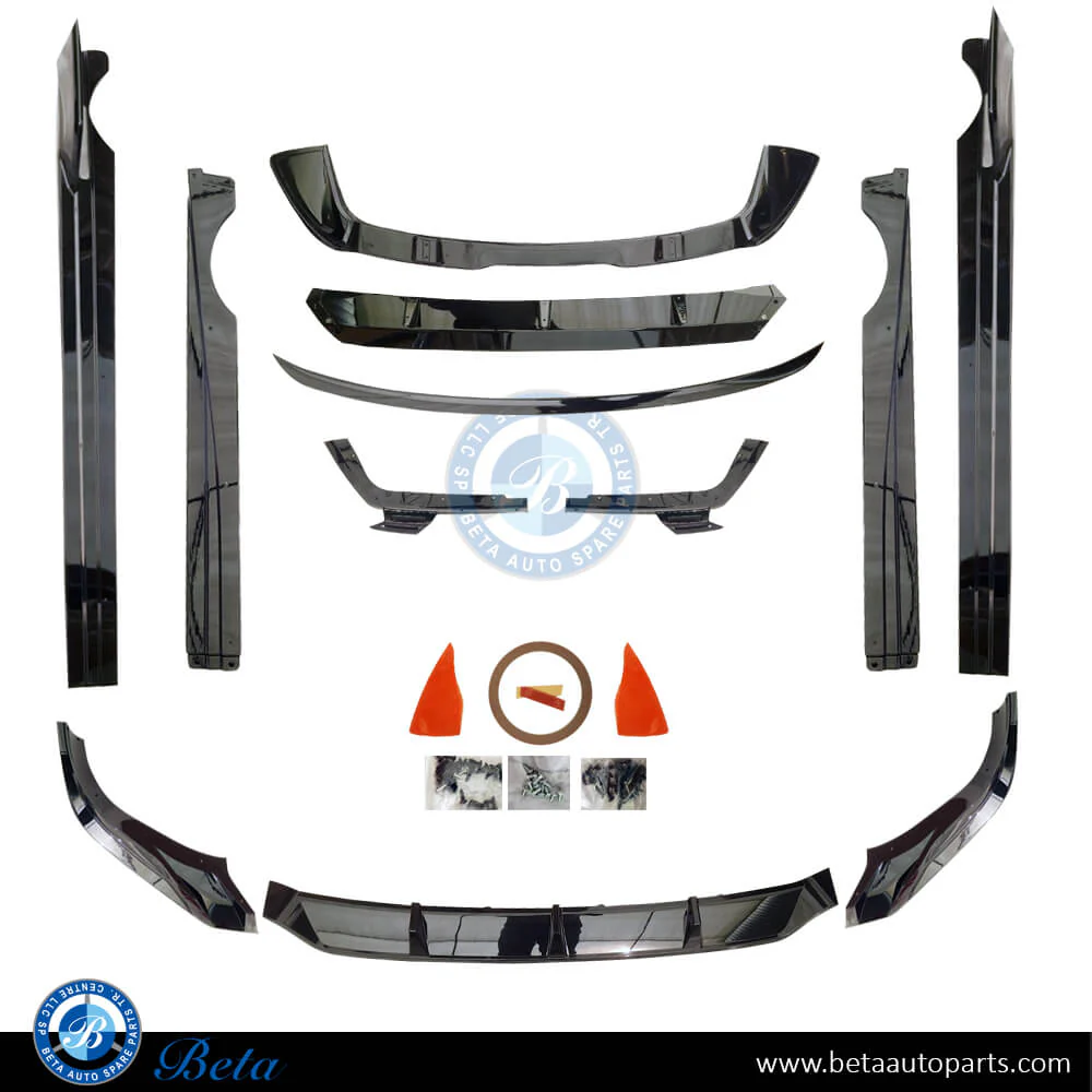 BMW X7 G07 LCI (2023-Up), Spoiler Kit Black Knight Look, China