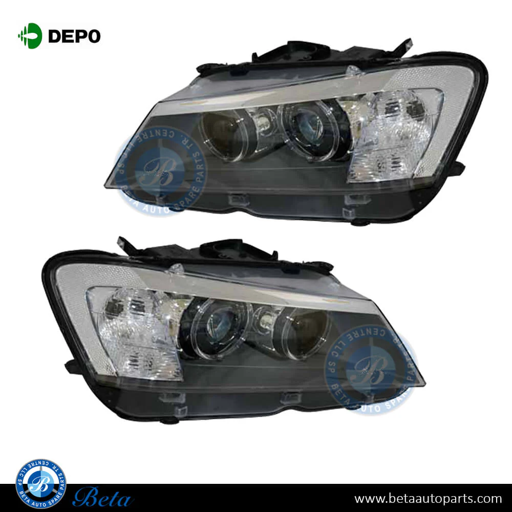 BMW X3 F25 (2011-2014), Headlamp Upgrade from Normal to Xenon, Depo