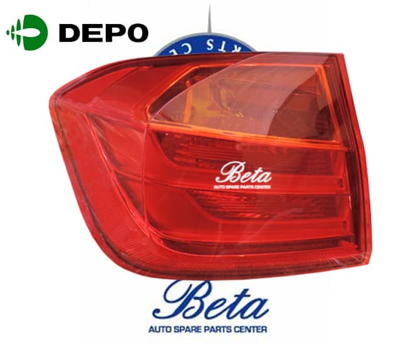 BMW 3 Series F30 (2012-2015), Tail Lamp (Left), Depo, 63217312845