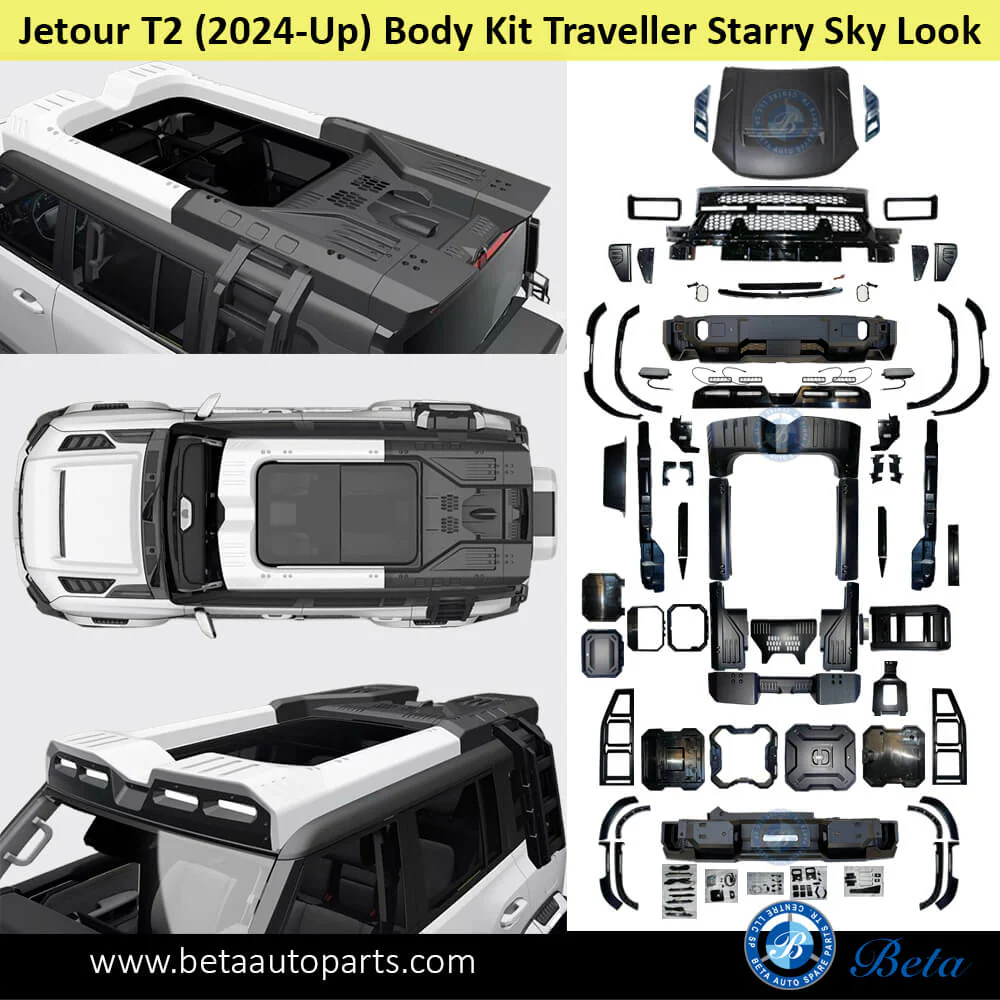 Jetour T2 (2024-Up), Body Kit Traveller Starry Sky Look, China - Image 3