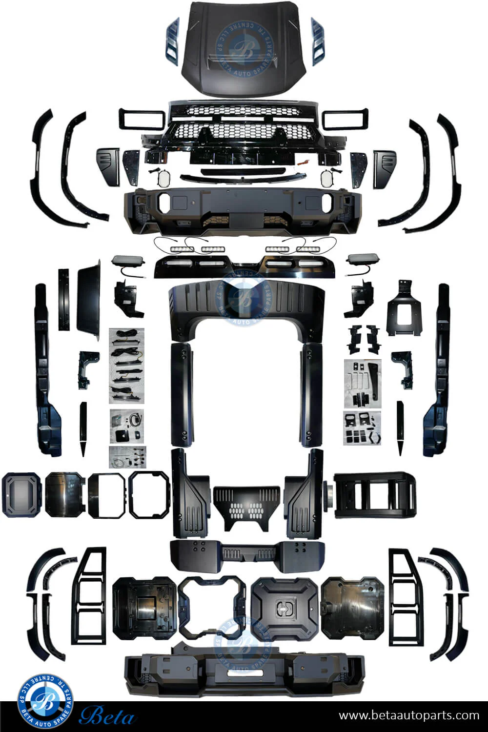 Jetour T2 (2024-Up), Body Kit Traveller Starry Sky Look, China - Image 4